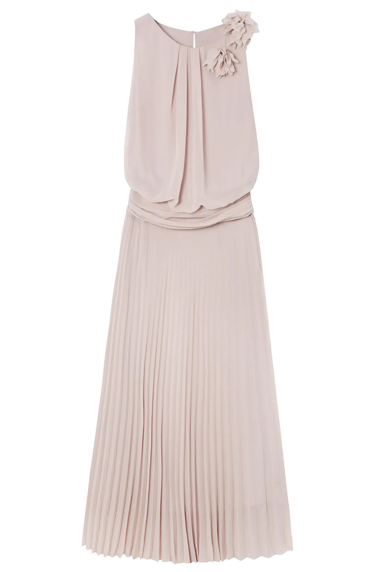 PLISOWANA SUKIENKA MAXI — ROZANI
