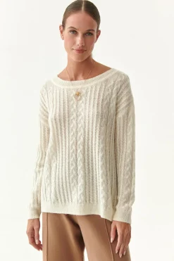 PROSTY SWETER DAMSKI Z MOHEREM MIKO