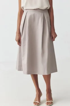 ROZKLOSZOWANA SPÓDNICA MIDI — DIANA
