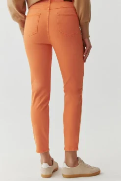 SPODNIE DAMSKIE O KROJU REGULAR FIT - ROMIKI
