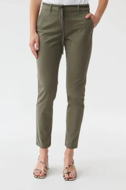 SPODNIE DAMSKIE TYPU CHINO HINO