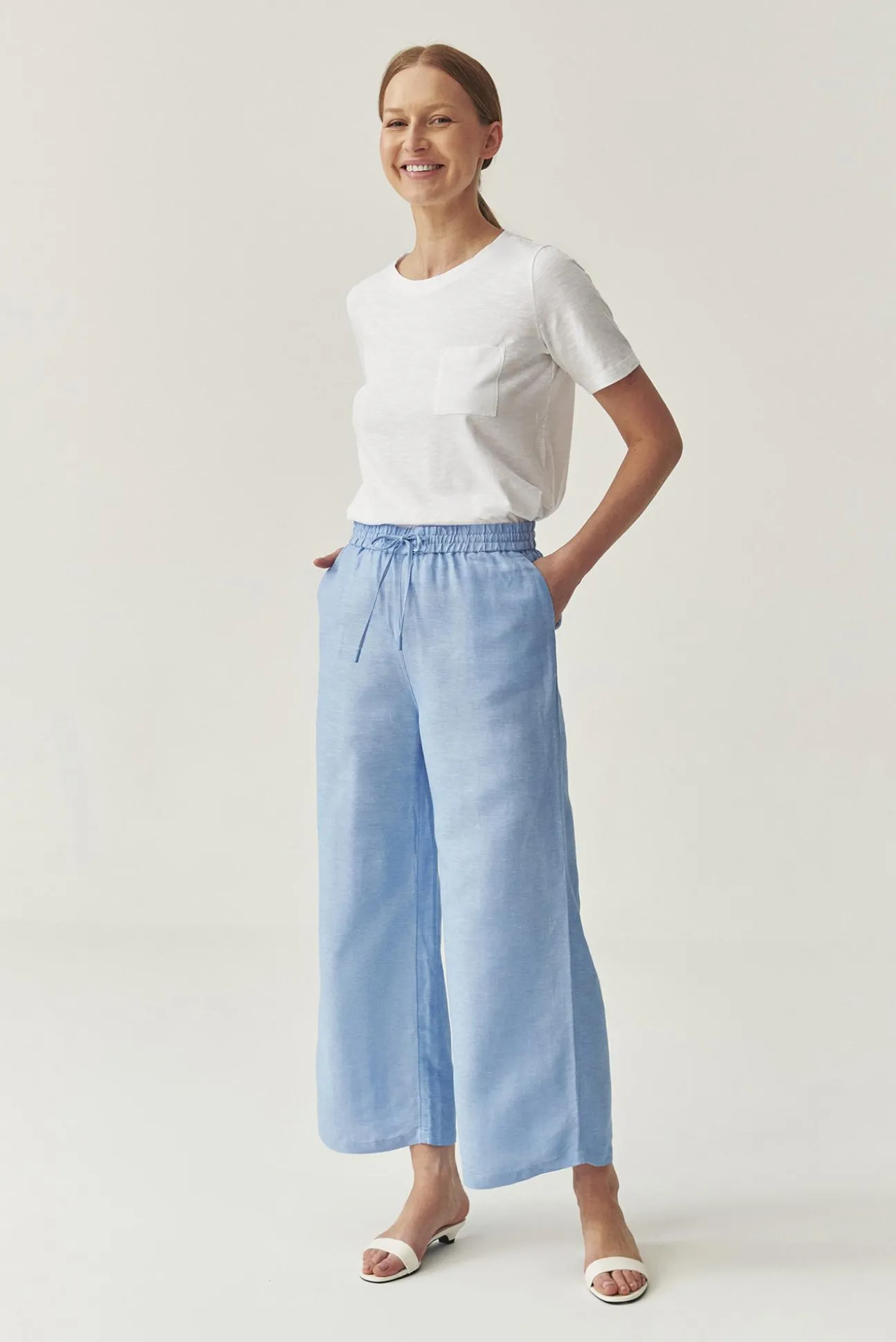 SPODNIE WIDE LEG - PULIO 1