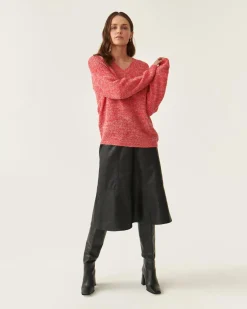 STRUKTURALNY SWETER DAMSKI LASO 1