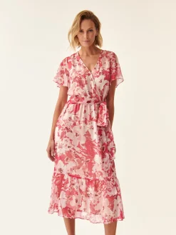 SUKIENKA MAXI W KWIATY SALMO