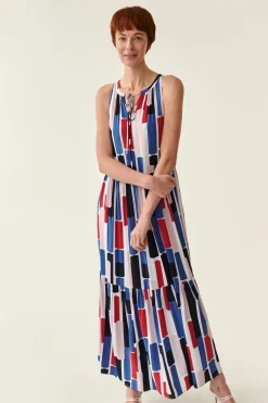 SUKIENKA MAXI W PRINT OROKO