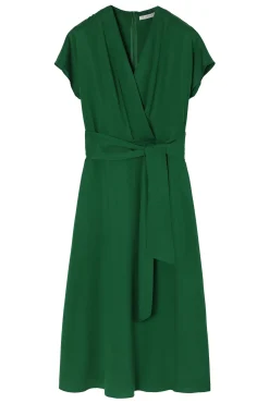 SUKIENKA MIDI Z LYOCELLU — WANESSA