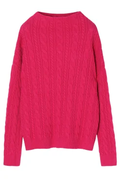 SWETER DAMSKI O WARKOCZOWYM SPLOCIE WENWENA