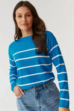 SWETER DAMSKI W PASKI O SWOBODNYM FASONIE - DROP 1