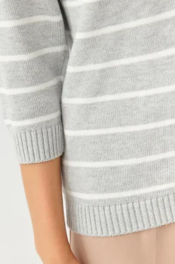 SWETER DAMSKI W PASKI Z GUZIKAMI SARE