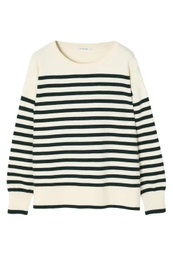 SWETER DAMSKI W POPRZECZNE PASY — MIRO
