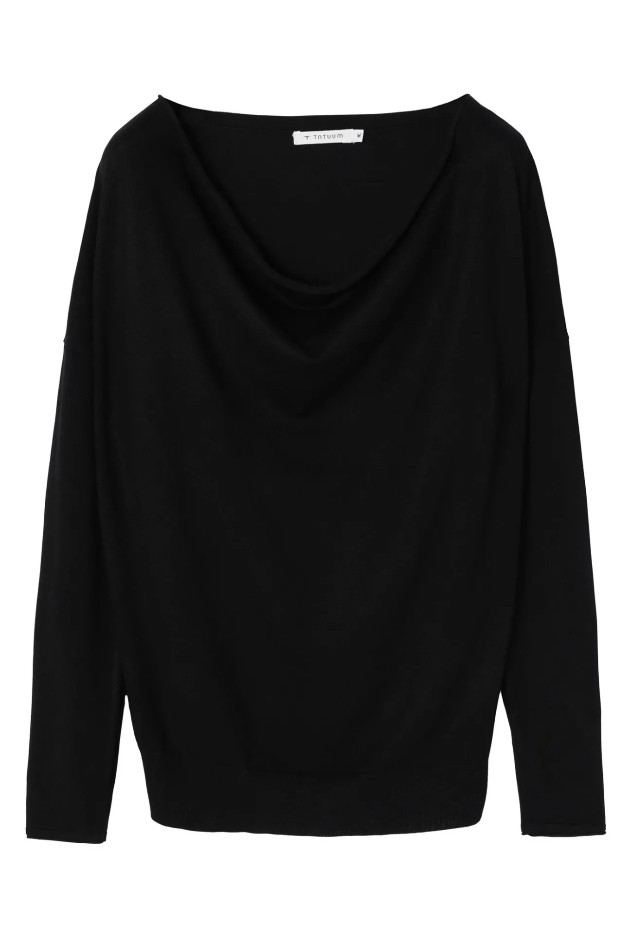 SWETER DAMSKI Z DEKOLTEM TYPU WODA - LIVO