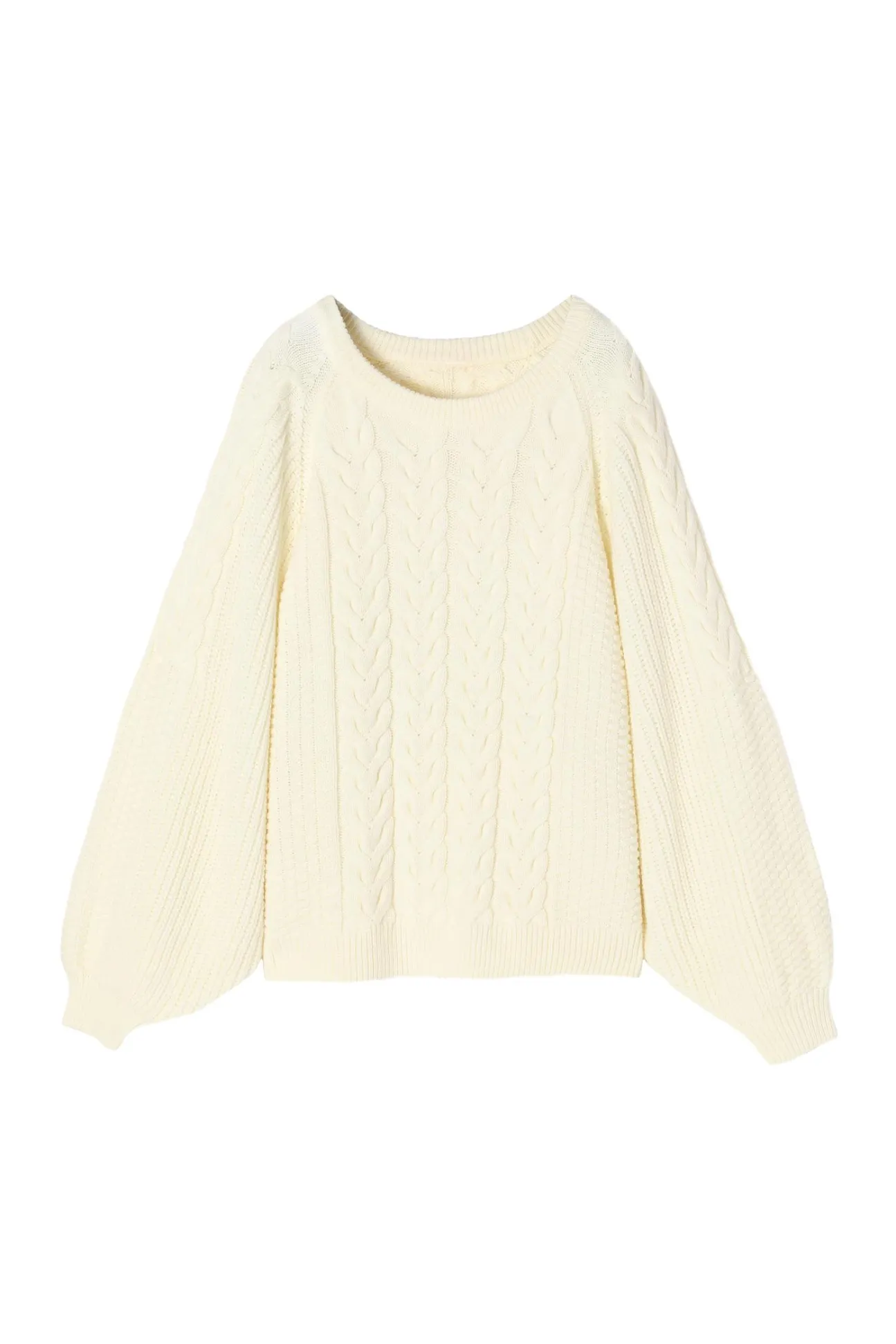 SWETER DAMSKI Z FANTAZYJNYM SPLOTEM SAMOLO