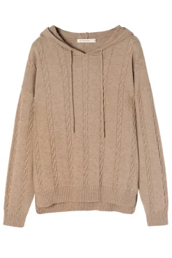 SWETER DAMSKI Z KAPTUREM PILOWO