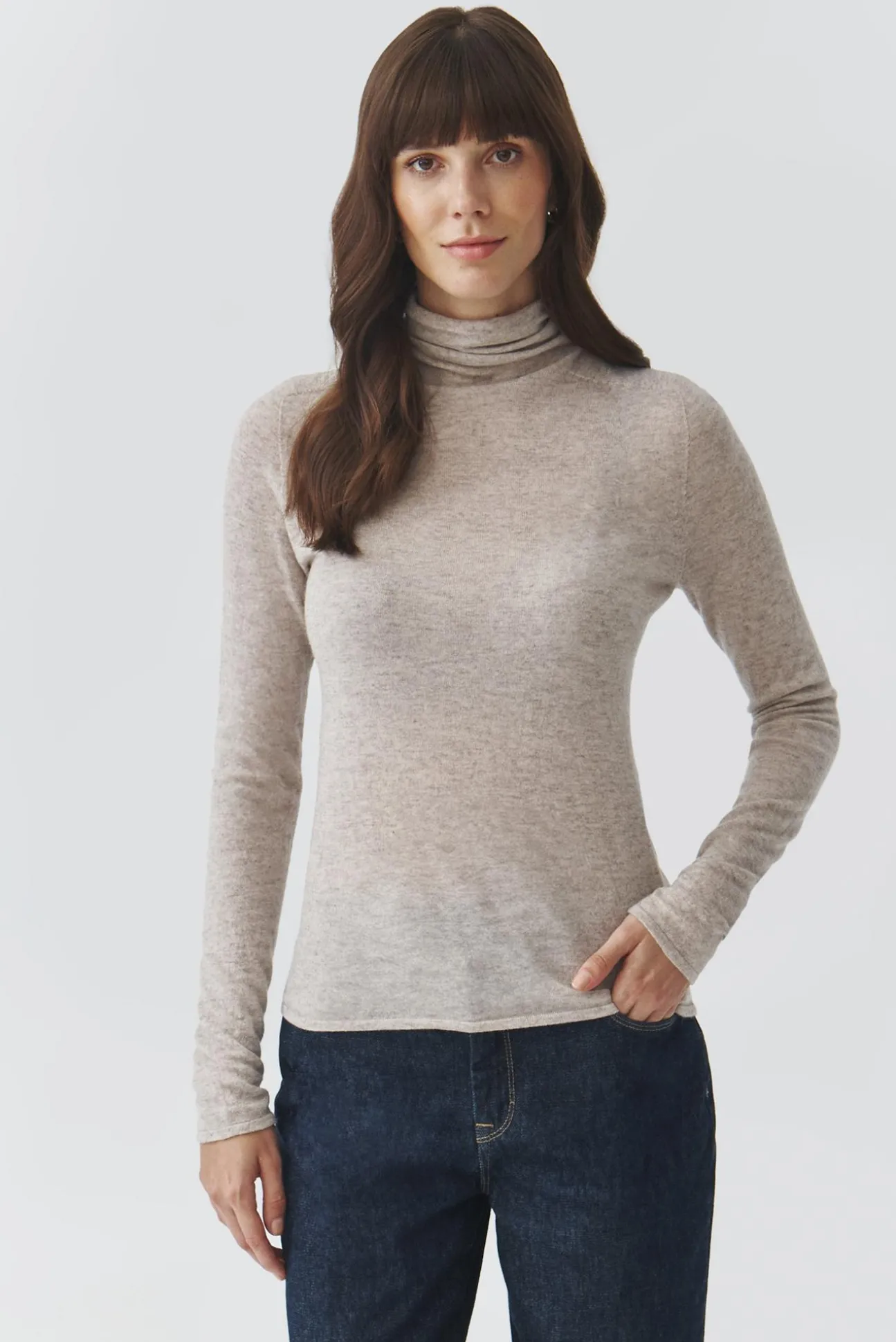 SWETER DAMSKI Z KASZMIRU I JEDWABIU - KALEA