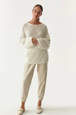 SWETER DAMSKI Z MOHEREM KESTA