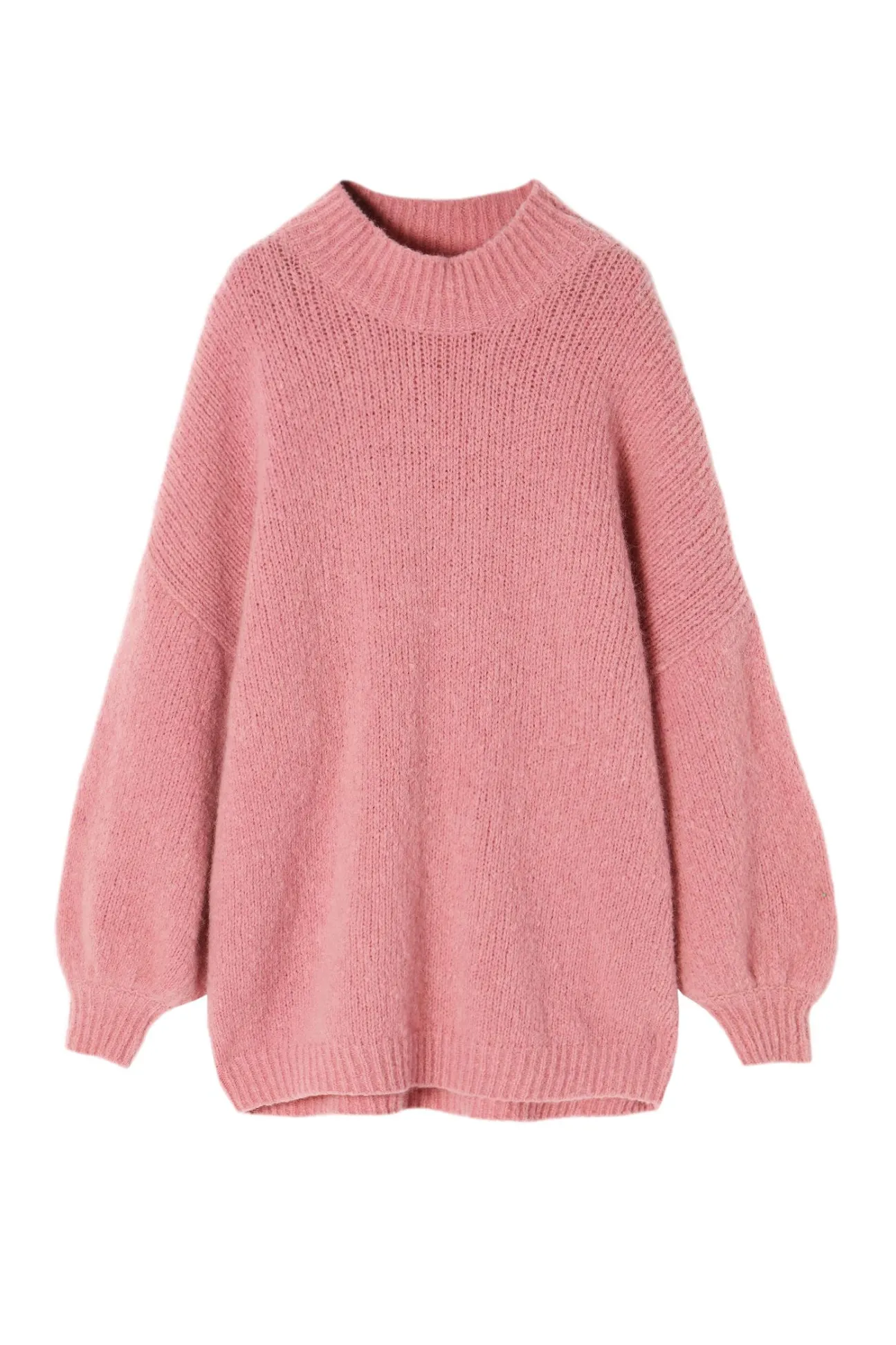 SWETER DAMSKI Z SZEROKIM RĘKAWEM ZOMIA