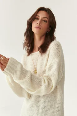 SWETER DAMSKI Z WEŁNĄ NOMO
