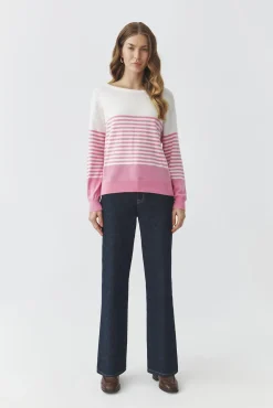 SWETER W POPRZECZNE PASKI — PENNY
