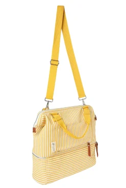 TKANINOWA TORBA W PASKI — PICO