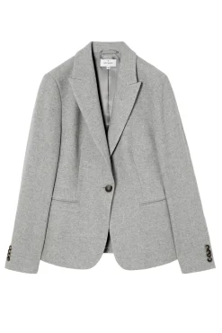TKANINOWY ŻAKIET DAMSKI W JODEŁKĘ - AGNES