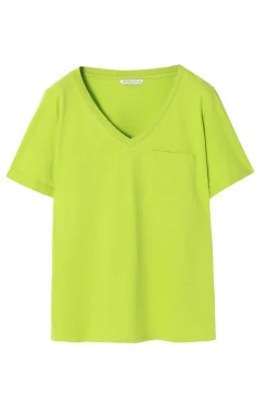 T-SHIRT DAMSKI Z KIESZONKĄ MIMI