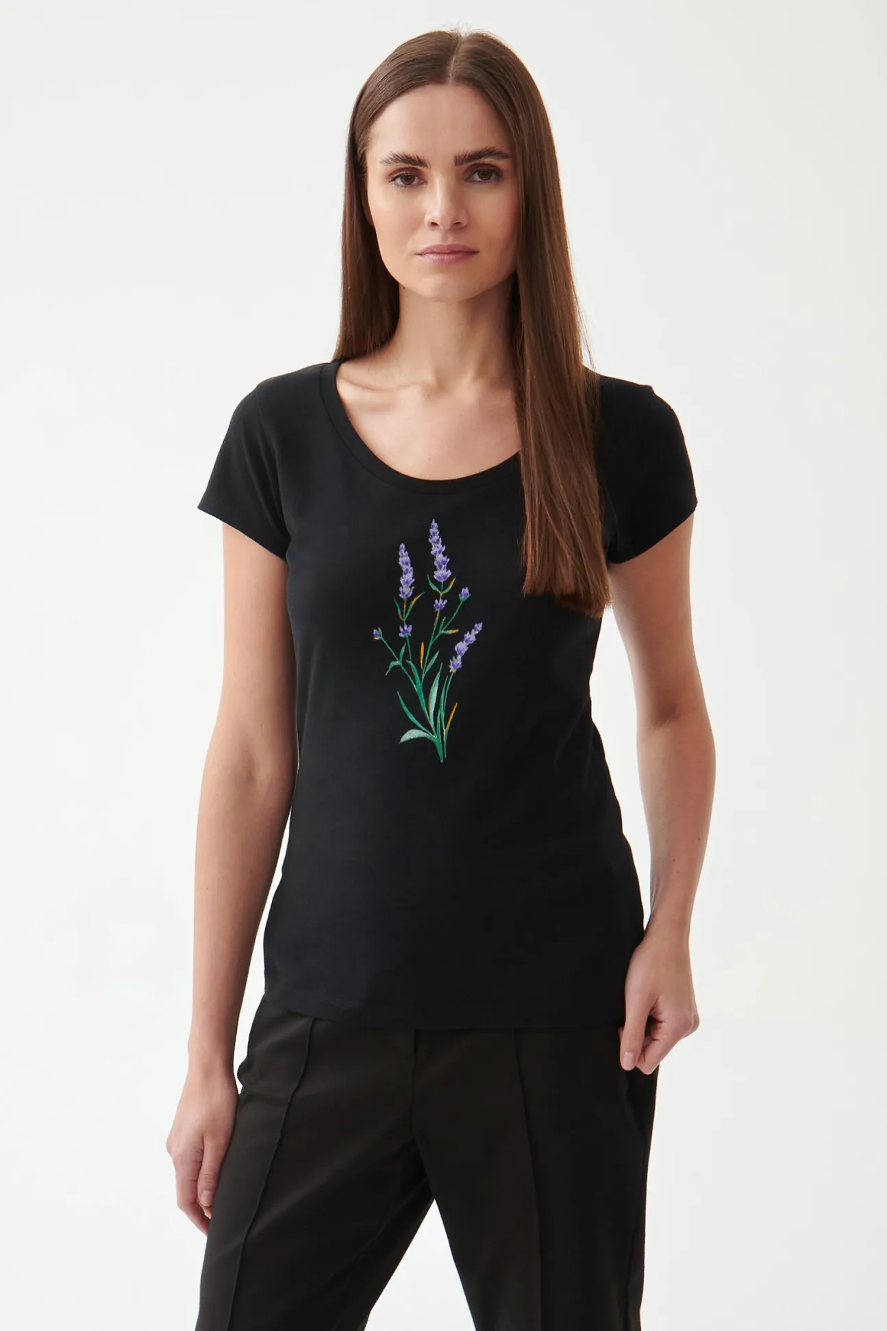 T-SHIRT DAMSKI Z NADRUKIEM ANTONIA 1