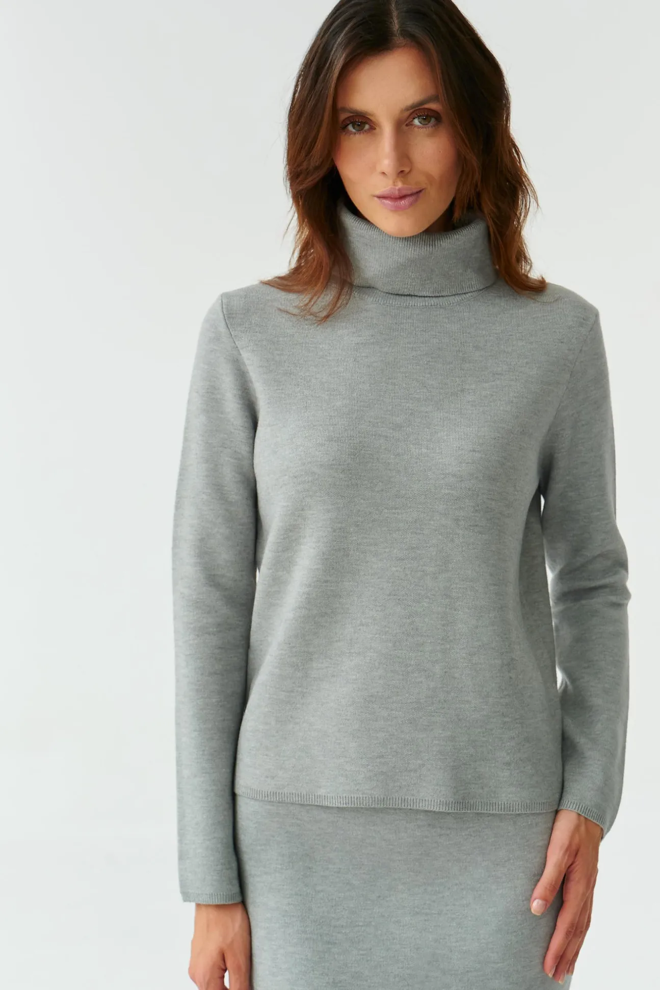 UNIWERSALNY SWETER DAMSKI Z GOLFEM PIMPO 1