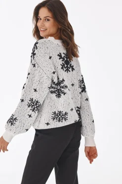 ŚWIĄTECZNY SWETER DAMSKI FROSTI