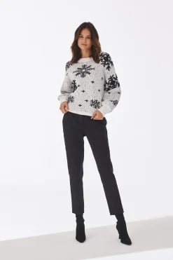 ŚWIĄTECZNY SWETER DAMSKI FROSTI