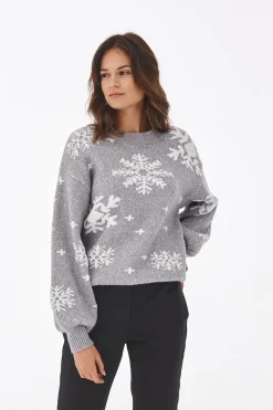 ŚWIĄTECZNY SWETER DAMSKI FROSTI